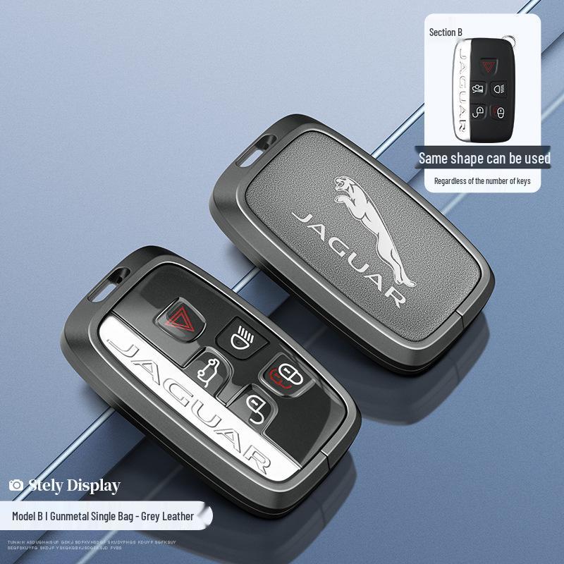 Jaguar XEL, Range Rover Velar, Discovery Sport, and Defender Premium Metal Key Case