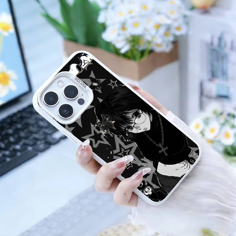 Anime Wallpaper Phone Case For IPhone 16 17 15 14 12 13 Pro Max white Color Shockproof Cover