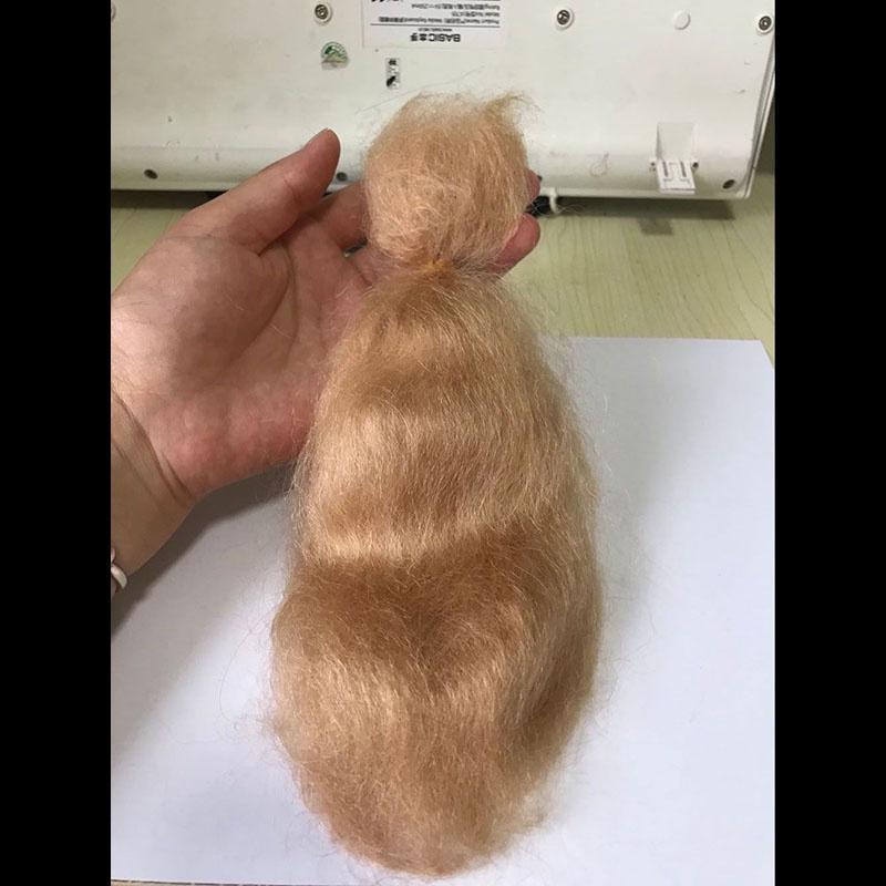 Роскошный 15 г мохера для рутинга куклы реборн, набор для DIY со случайным выбором цвета