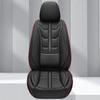 1 шт. Чехлы на сиденья автомобиля со встроенной поясничной поддержкой, перфорированная кожа ПУ премиум-класса, всесезонные, универсальная посадка для большинства автомобилей