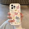 Чехол-медведь с полным покрытием и утолщением для iPhone 13/14/15 Pro / 16 Pro Max / 17.