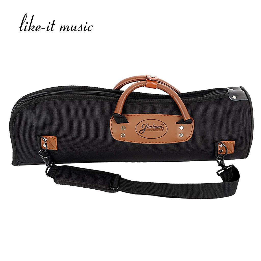 Trumpet Bag Trumpet Gig Bag Trumpet Case Waterproof 1200D Oxford Fabric 15mm Cotton Padded [MoonEmbassy]