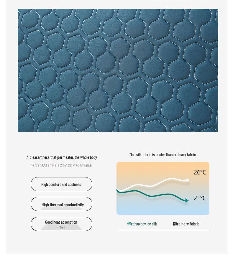 Подушка для изголовья из ледяного шелка и латекса: Мягкая подушка-спинка для дивана и кровати с прохладным комфортом