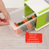 5 in 1 Vegetable Chopper with Container Vegetable Grater Potato Slicer  Kitchen Gadgets