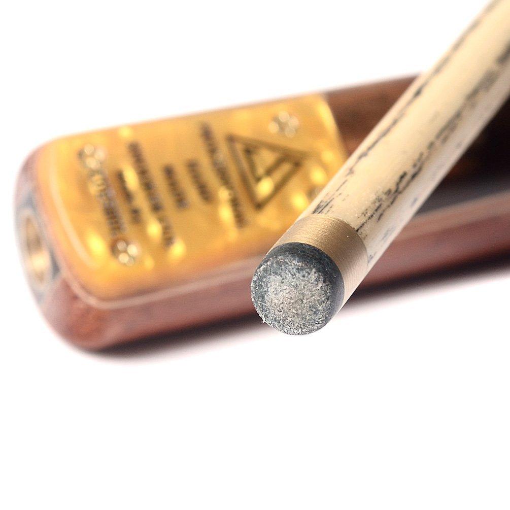 CUESOUL Handcraft Joint Snooker Cue Extension Cue Joint Protector Leather Bag 57" 3/4 + + + (искусственная кожа) (Д303)