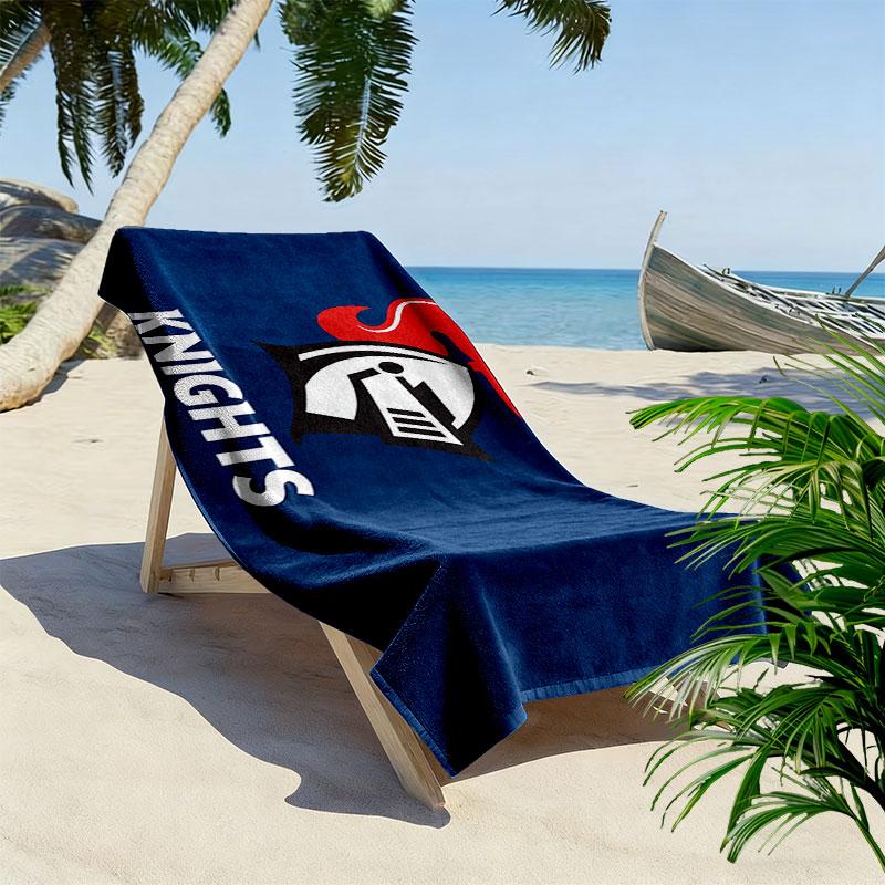 Newcastle United Print Beach Towel, Large Soft Quick Dry Towel for Beach Camping Swimming