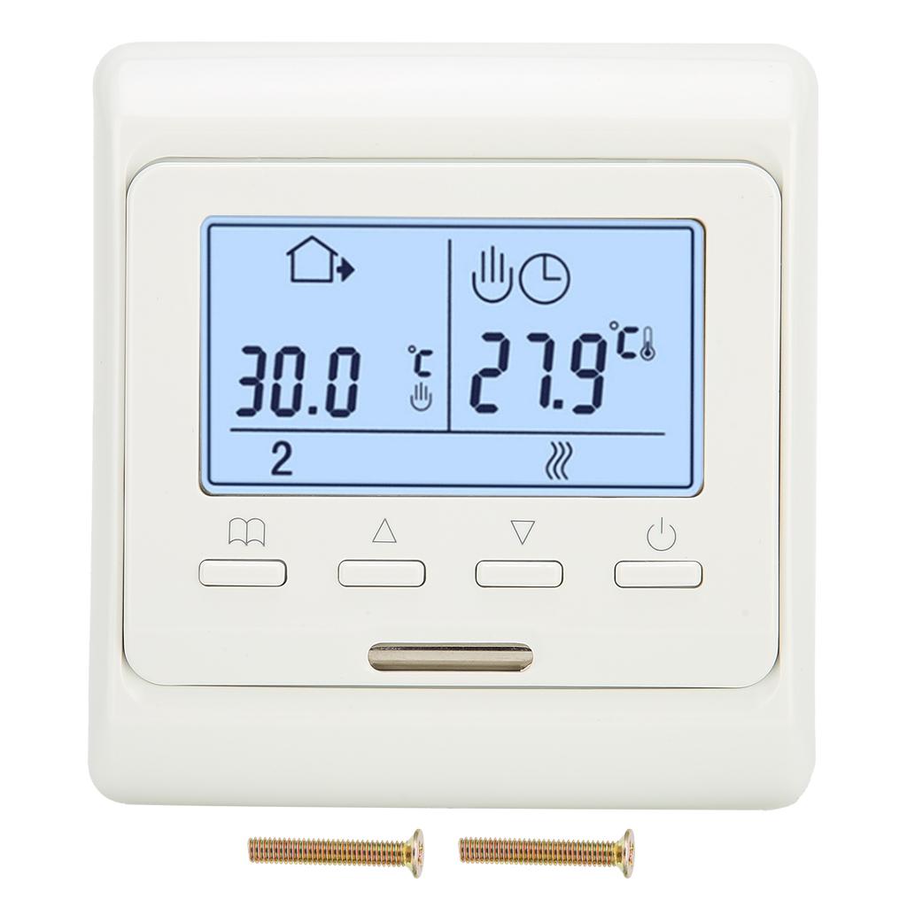 AC180V 230V Thermostat Wall Mounted Stove Temperature Controller for Water Floor Heating