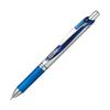 Шариковая ручка Pentel Гелевые чернила Energel Выдвижная 0,4 мм Серебристый корпус BLN74-C Синий 10 штук