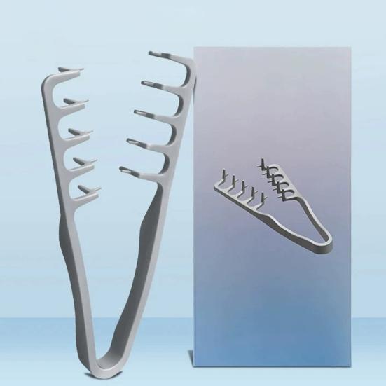 1/2/3 шт. Расческа для придания объема и текстуры волосам, с широкими зубьями, для укладки пышных волос, инструмент для приподнятия корней и придания объема, женский/мужской, аксессуар для ухода за челкой и пробором