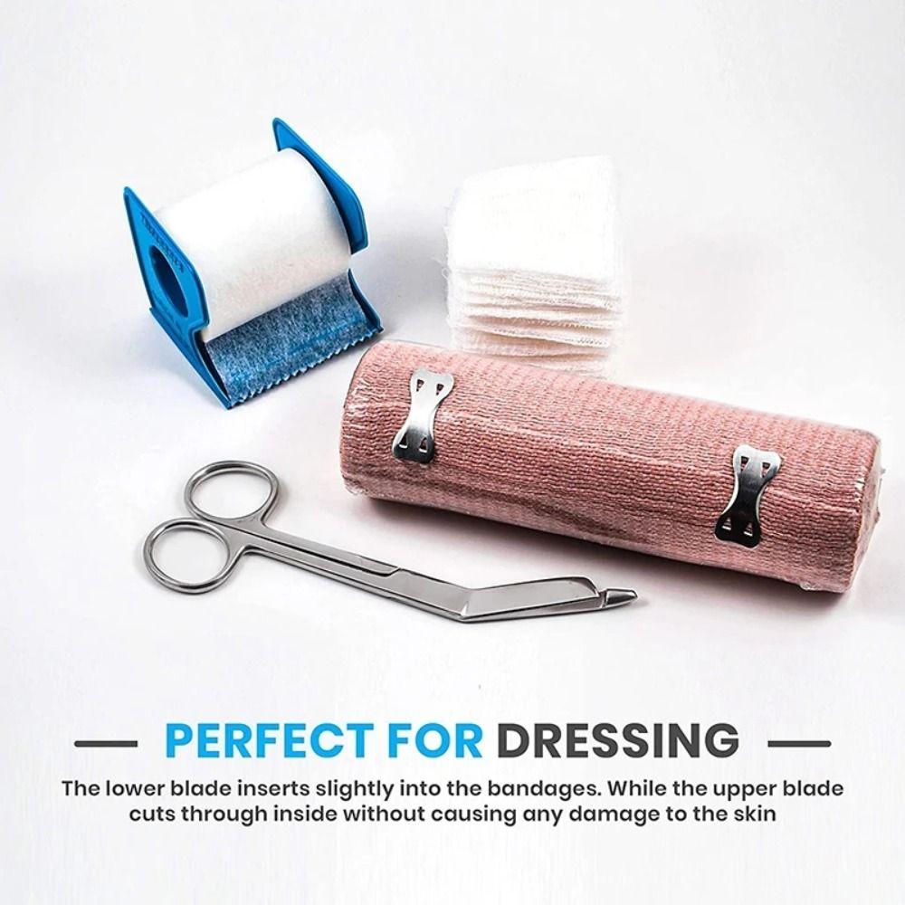 Household Curved Doctor Home Use Bandage Scissors Stainless Steel Nurse Scissors Gauze Scissors
