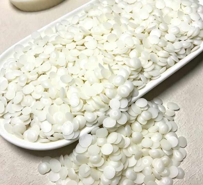 52 Degree Soybean Wax Granules- Premium Handmade Natural Soy Wax Pellets Pillar Blend Eco-Friendly Milk White for Candle Making