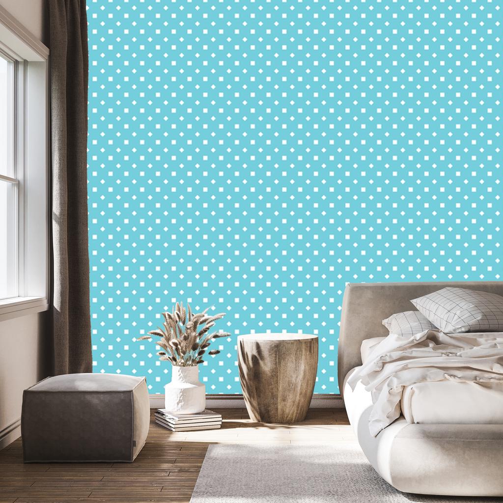 Celadon Dots Wallpaper, Fine Detail for Living Room and Bedroom 50x1000
