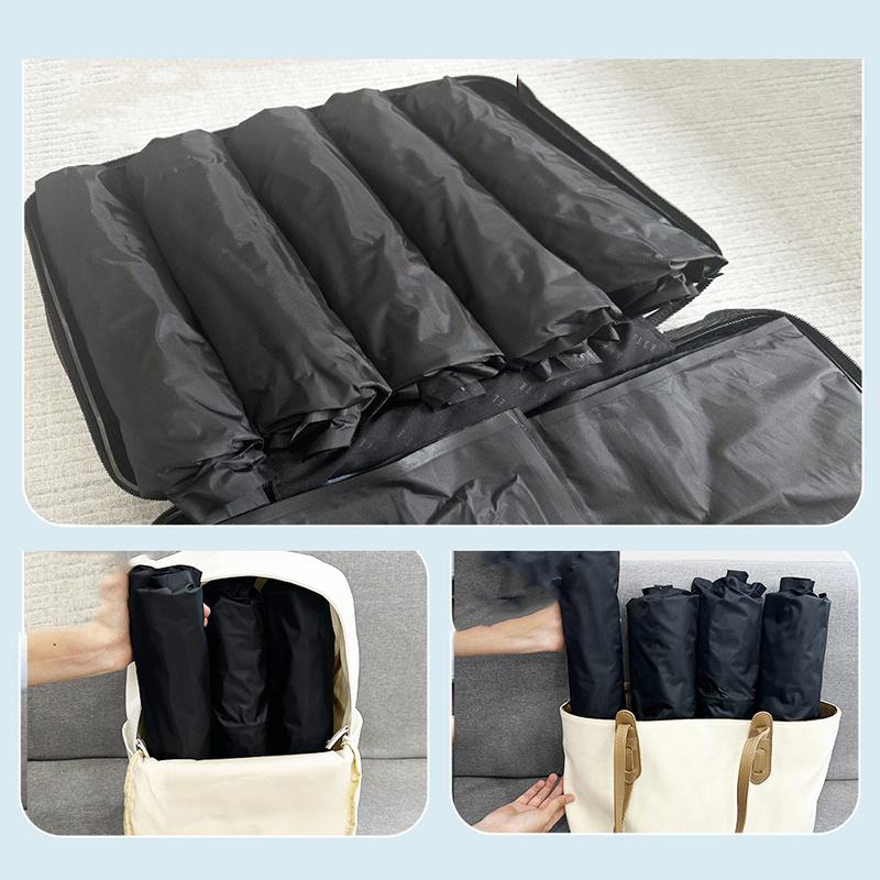 Многоразовые вакуумные пакеты для ручной вакуумации для путешествий, водонепроницаемый вакуумный компрессионный пакет, вакуумный пакет для хранения одежды в багаже и гардеробе