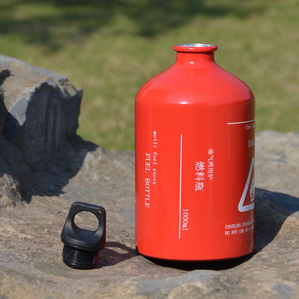 1000ML Empty Fuel Bottle Petrol Kerosene Alcohol Gasoline Container Camping Stove Fuel Bottle