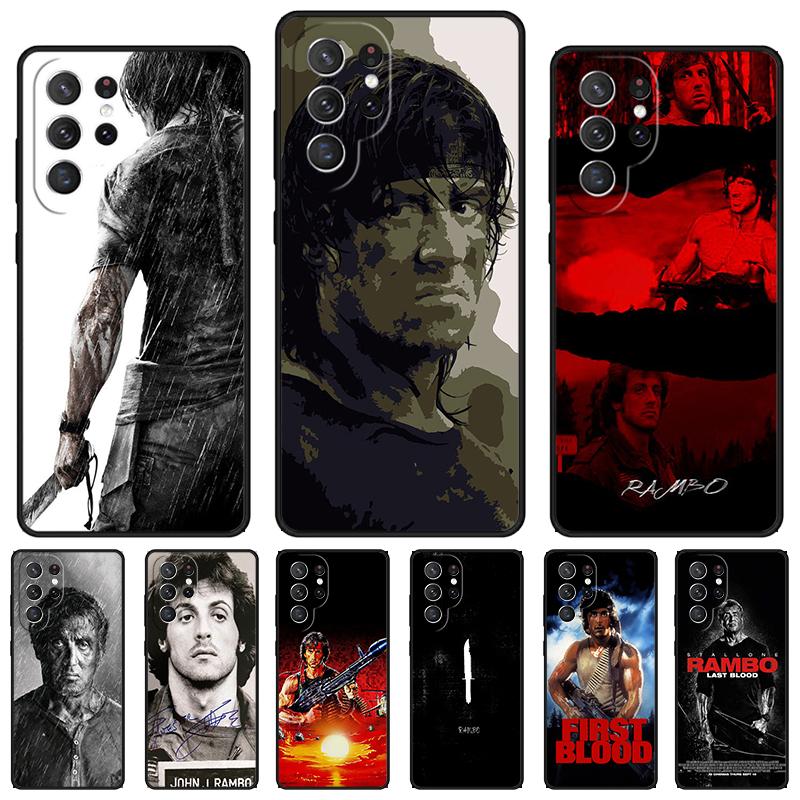Первая кровь Джон Дж. Чехол для телефона Rambo Для Samsung Galaxy S24 S25 S23 S22 Ultra Note 10 20 Plus S20 S21 FE Обложка