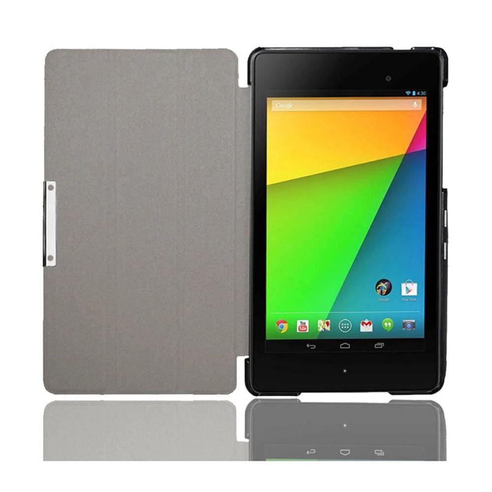 Auto Sleep/Wake Tablet Cover Folding Folio Case for Google Nexus 7 FHD 2nd (2nd Gen.2013)