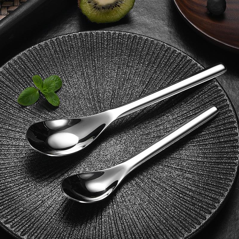 Нержавеющая сталь утолщение ложка креативная длинная ручка отель тушеное мясо ложка половник суп домашняя кухня основные инструменты