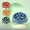 Simple Dog Bowl Bone Slow Food Bowl Anti Choking Bowl Pet Dog Bowl Feeder