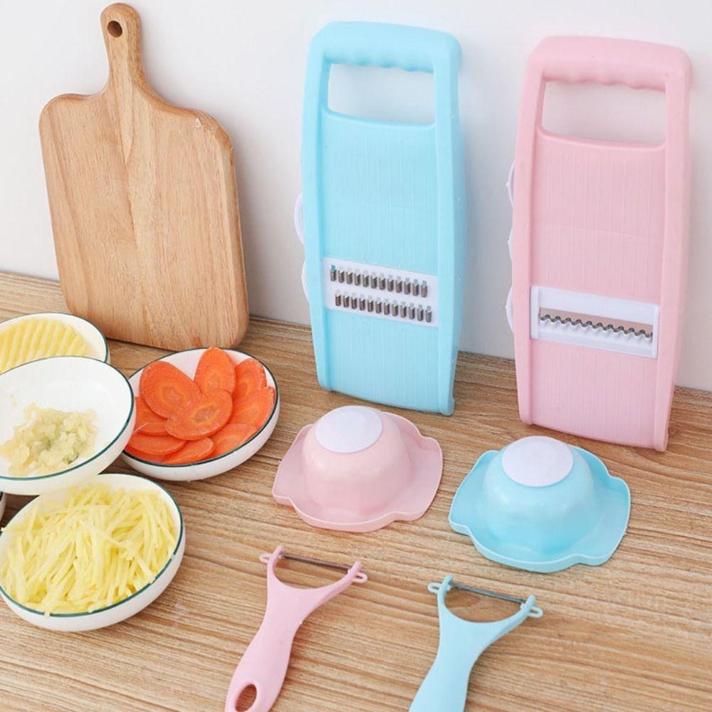 С защитой для рук овощерезка 5 в 1 терка для овощей бытовая измельчитель для еды ресторан
