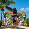 Богемный Цветочный Фьюжн Быстросохнущее Полотенце для Ванны Микрофибра пляжное полотенце - легкий вес плавание кемпинг йога пляж out