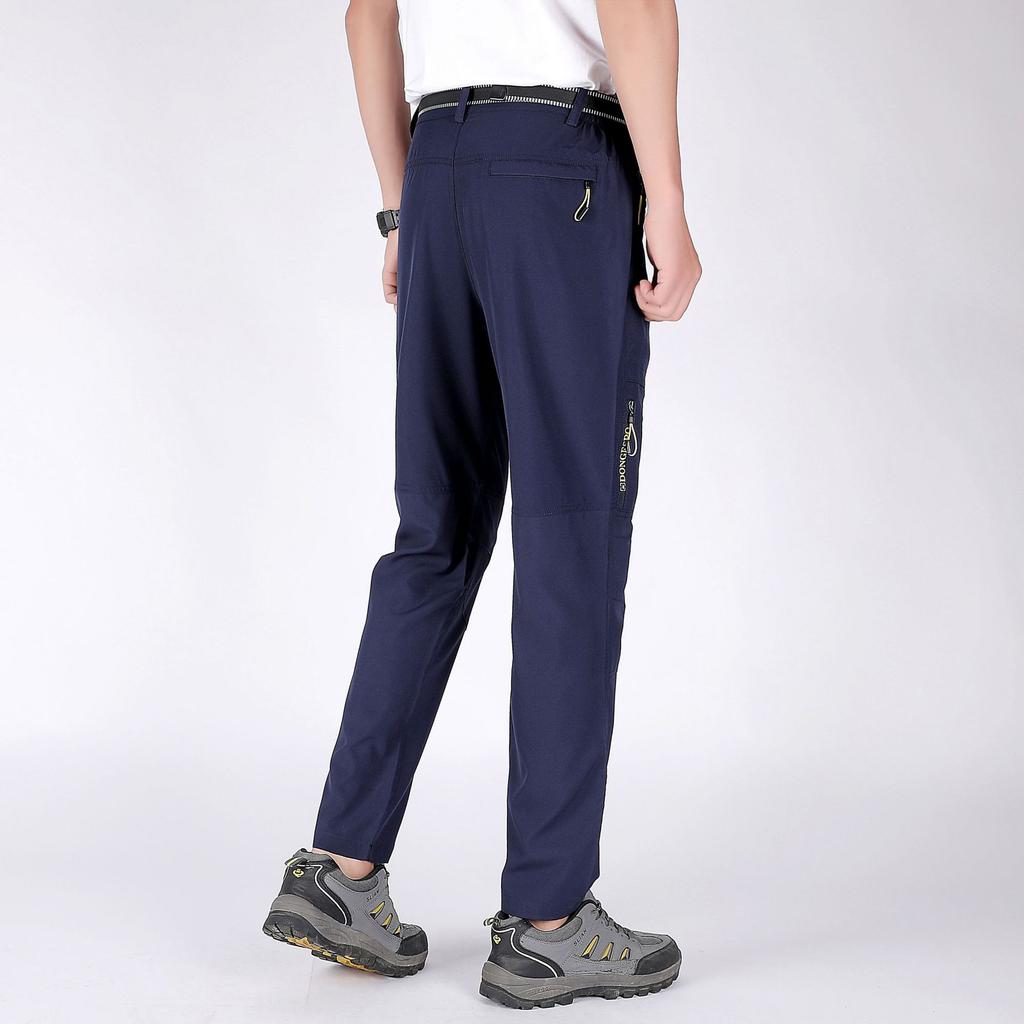 Men Hiking Pants Fishing Trousers Trekking Quick Dry Outdoor Travel Elastic Sports Pants Fabric Cycling Camping Clothing