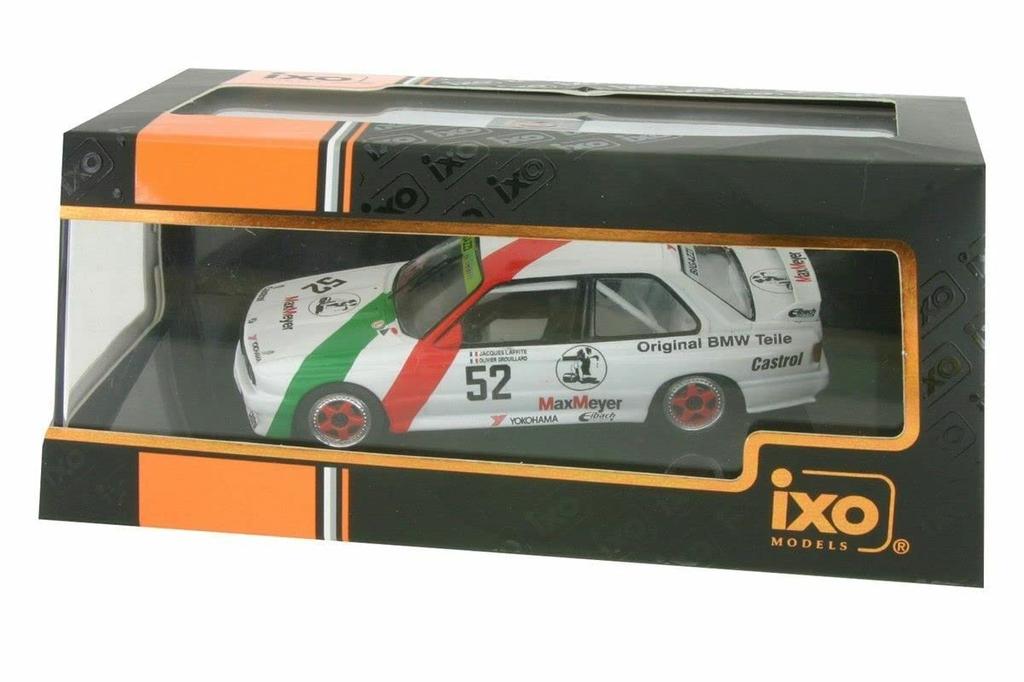 BMW E30 M3 1988 ETCC Version 2 ixo/Ixo #52 J.Laffite/O.Grouillard