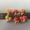 6PCS DIY Fridge Magnets Cartoon Glossy Poison Mushroom Magnets Home Decor Whiteboard Po Message Board Home