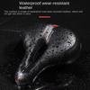 Safety Warning Bike Seat Breathable Bike Saddle Padded Replacement Bicycle Cushion  Men Women