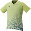 Tennis Wear Dry Aeroflow Game Shirt Highly Ventilated Dynamotion Fit 62JA2032 Neolime S [Mizuno]