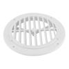 Marine HVAC 164mm 6.5in Air Vent Cover Adjustable Wind Direction Round White for Yachts Boats RVs Bathrooms