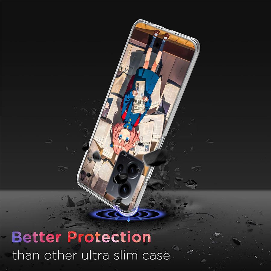Чехол для телефона Anya Forger с чтением мыслей Для Redmi Note 14 15 Pro 5G 13 12 Pro Plus 11 11T 11E 11S 10 Pro 10S 9 9S Чехол Cell Clear T