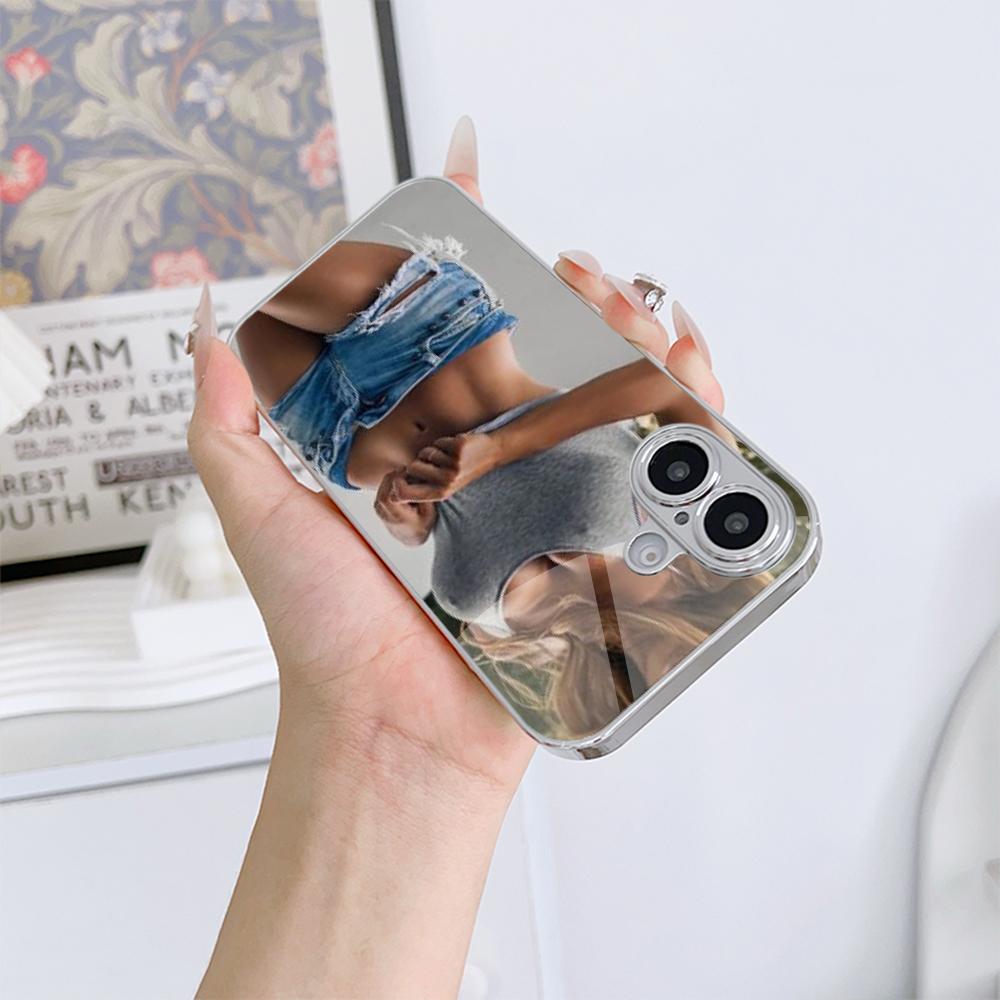 Чехол для телефона N173 Hot Girl Twerk It Swag Art для iPhone 16 15 Pro Max Samsung S24 S23 A54 A35 Xiaomi Redmi Note 13 Pro с позолоченной рамкой и закаленным стеклом