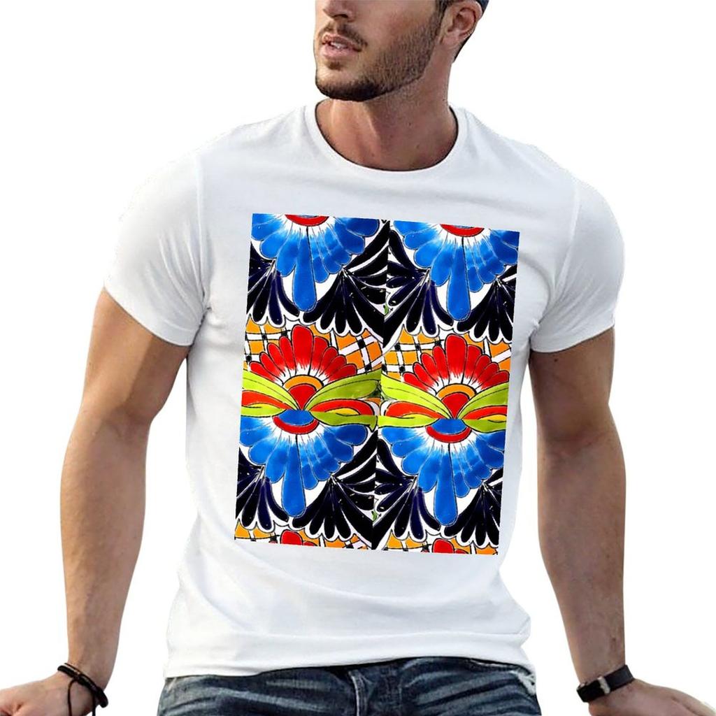 Blue And Red Talavera Tshirt T Shirt Unisex Designer G Unisex T Shirts For Unisex Unisex T Shirts For Unisex Casual Tshirt