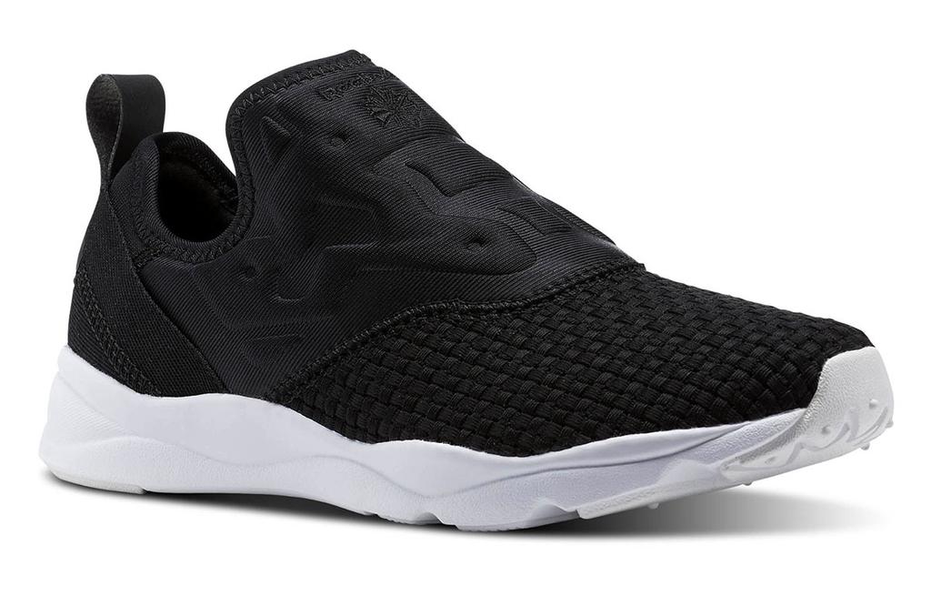 Reebok Женские кеды Furylite Slip On Woven 'Черные' CM9809