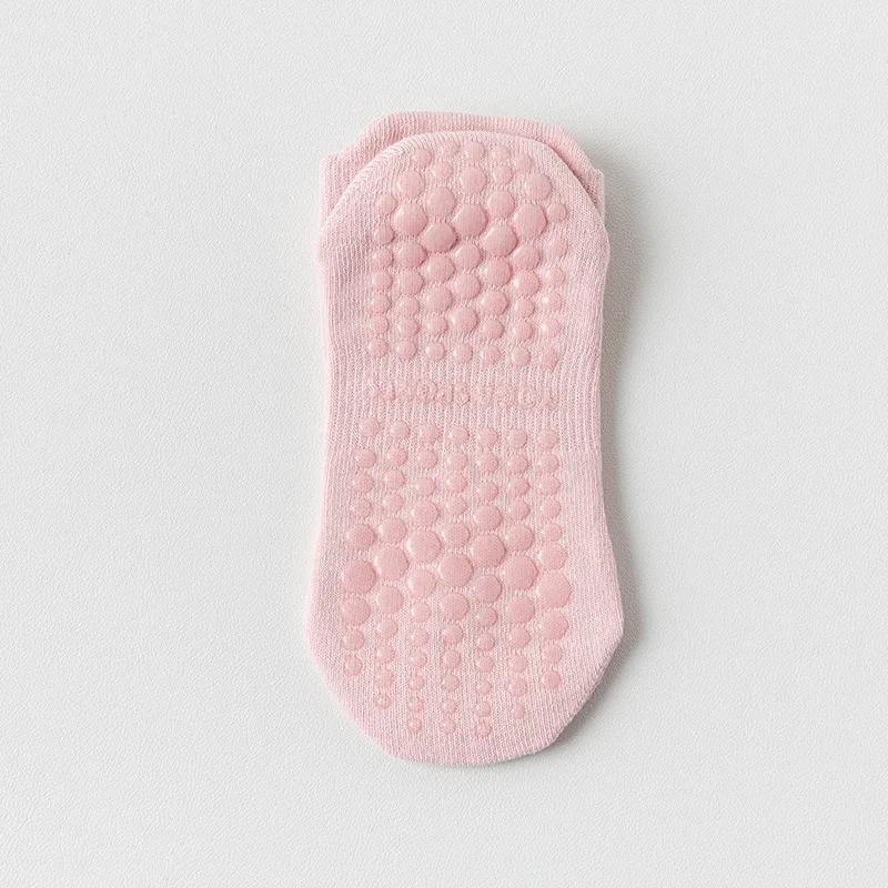 Сетчатые дышащие носки для йоги, женские хлопковые короткие короткие носки для тренажерного зала, фитнеса и танцев, профессиональные нескользящие носки для пилатеса