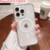 Магнитный прозрачный акриловый чехол для Apple iPhone 14/15 Pro/16 с совместимостью с Magsafe