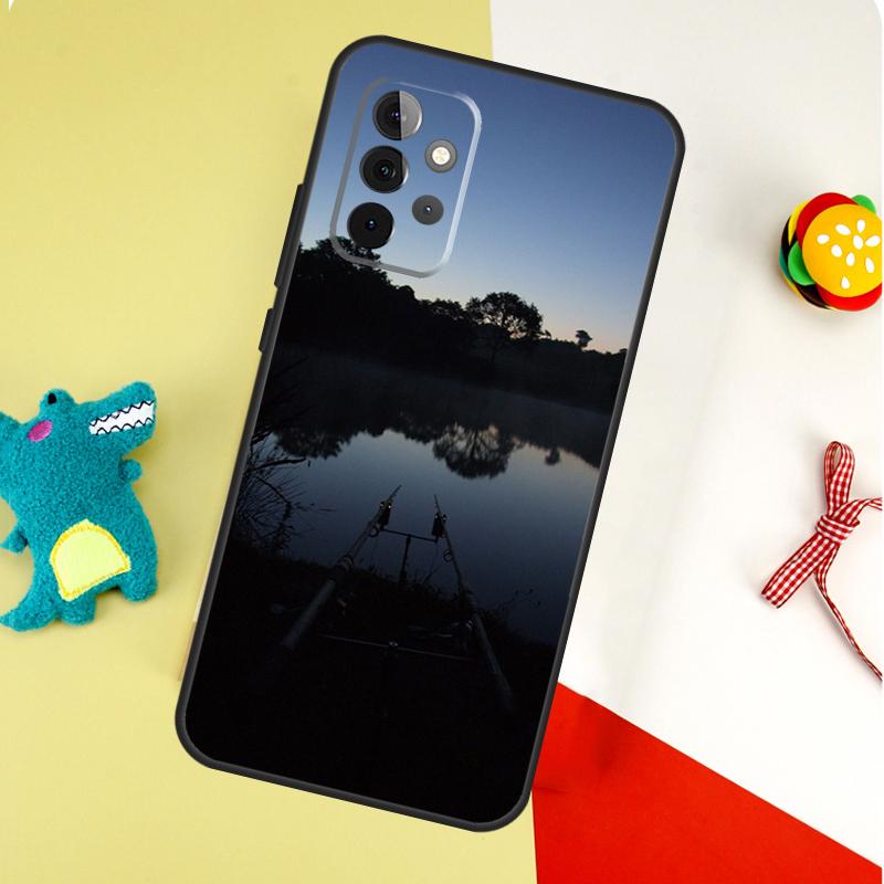 Удочка для ловли карпа Чехол для телефона Samsung Galaxy A55 A35 A15 A54 A34 A14 A53 A33 A13 A05 A06 A16 A22 A32 A52