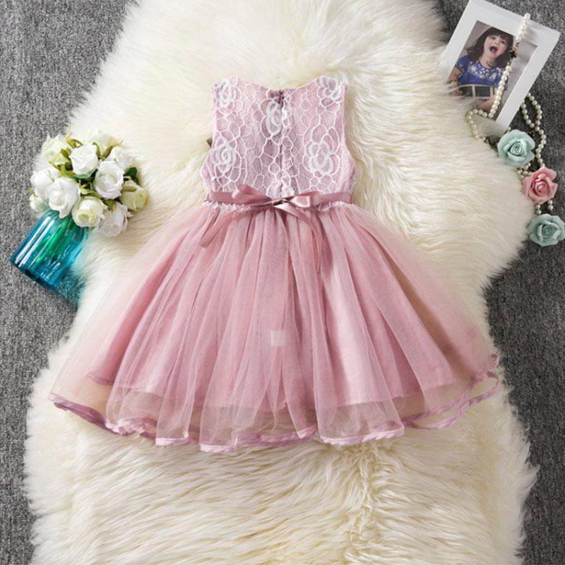 Летнее платье для девочки Детская мода Свадебная одежда Цветочная Вечеринка по случаю дня рождения Принцесса Вечерние платья Дети