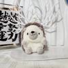 Adorable Little Hedgehog Keychain Mini Hedgehog Cute Hedgehog Plush Keyring  Car Keychain