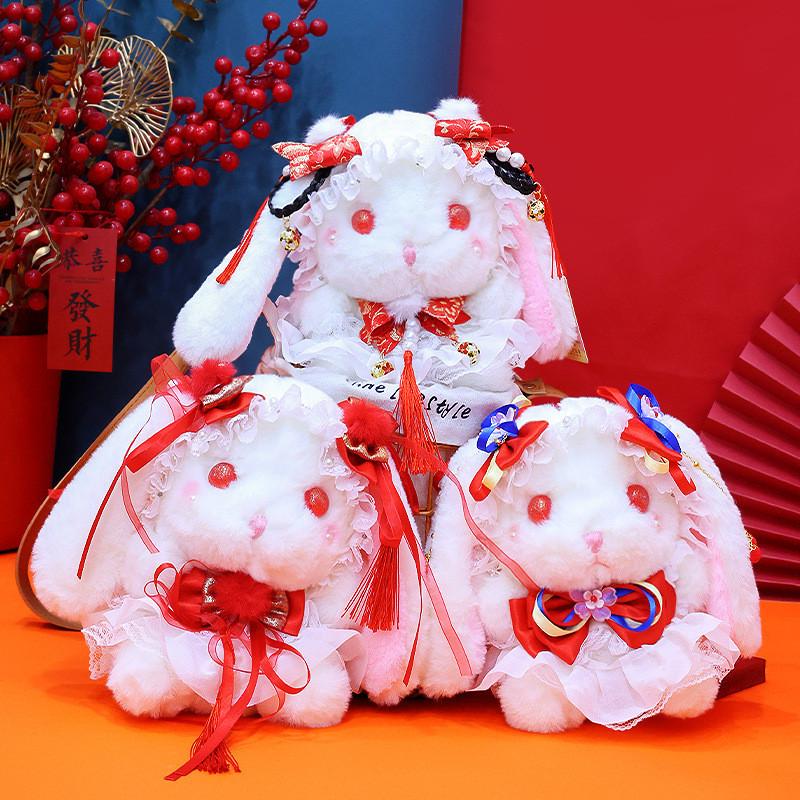 Очаровательная плюшевая игрушка Лолита Зайчик, кукла из мягкого короткого меха, идеально подходит для подарка на день рождения для девочек