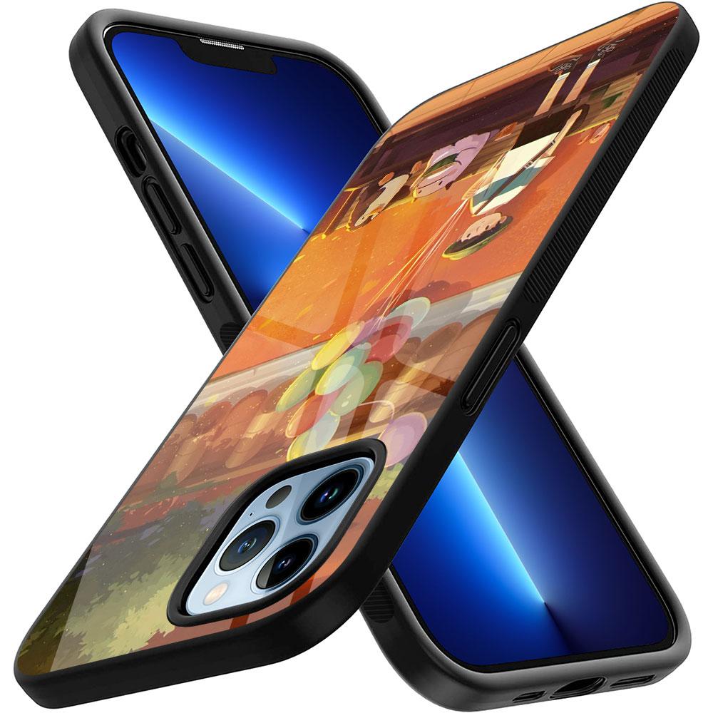 Чехол с рисунком девочки и мальчика для Iphone 14 13 12 11 Pro Max Mini Xs Xr X 7 8 6s Plus Se 2022, защитный чехол из закаленного стекла