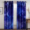 Cosmic Galaxy Printing Star Curtain Living Room Bedroom Curtain Home Decoration Curtain Adult Children's