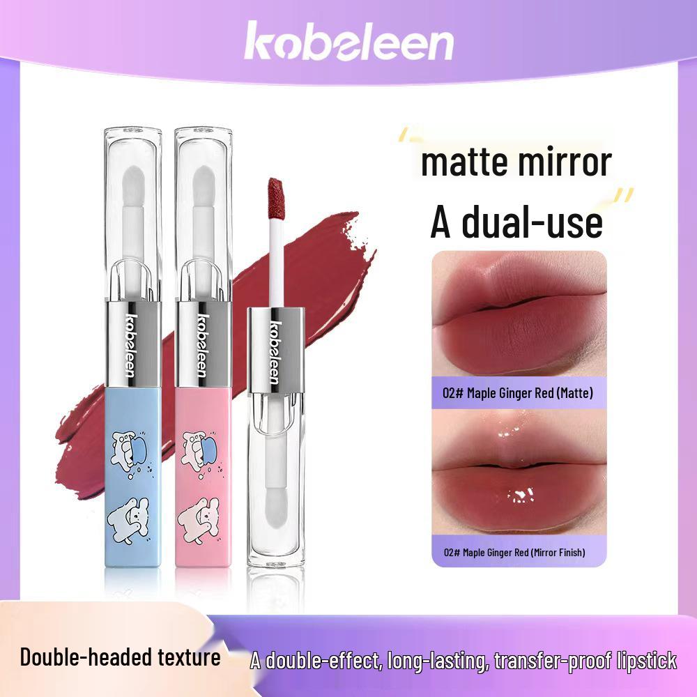 Парфюмированный спрей для губ Kobeleen Mist Party Двусторонний блеск и бархатная матовая помада