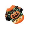 Turtleneck Design Halloween Dog Sweater Warm Pumpkin Costume Dog Knitwear Soft Comfortable Pumpkin Pet Sweater Cat Costume