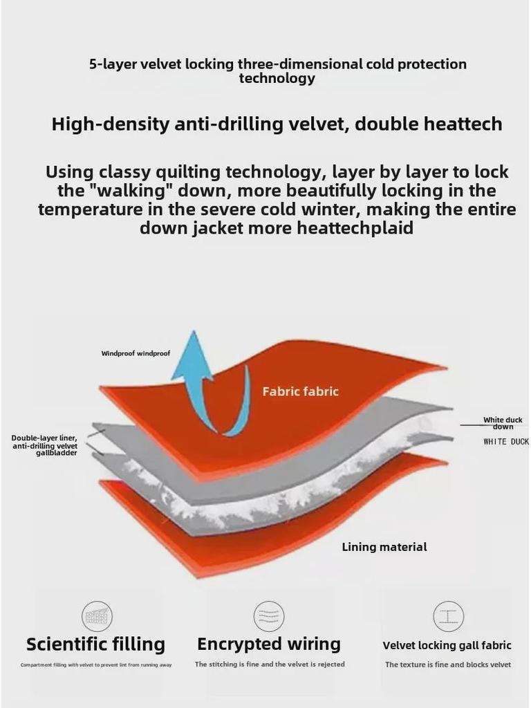 Women's 2024 Knee-Length Hooded Down Jacket - Korean Style, Thick, 90% White Duck Down