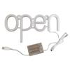 Современная светодиодная неоновая настенная вывеска 'Open' - Осветите свой дом стильным сиянием