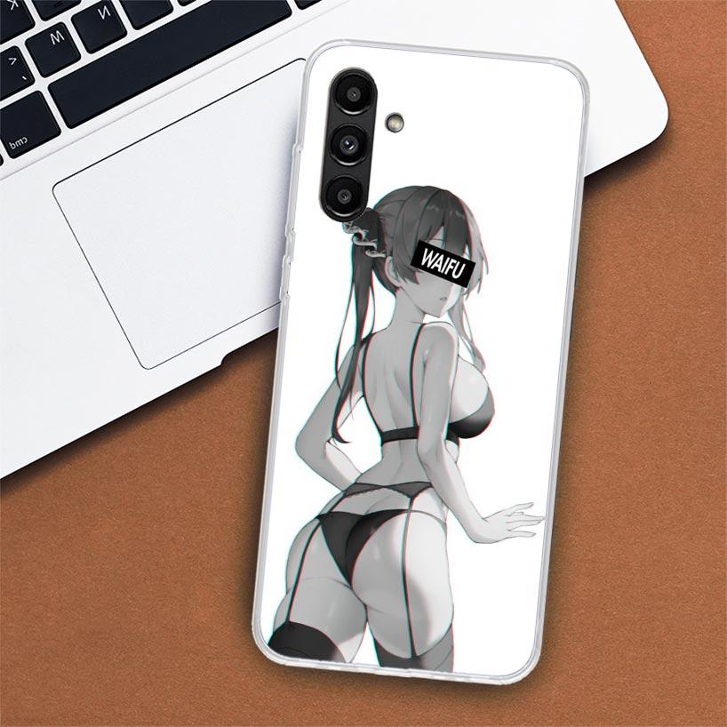 Sugoi Senpai аниме Waifu сексуальная девушка чехол для телефона для Samsung Galaxy A55 A54 A53 A52 A15 A14 A13 A12 A35 A34 A33 A32 A25 A24 A23 A22