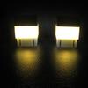 Square LED Solar Light Waterproof Fence Post Pool Garden Lamp  Garden Decoration