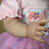 Новая 60 см Reborn Baby законченная ручная работа кукла игрушка 3D краска кожа силиконовая для малышей для девочек реалистичное платье принцессы Bebe