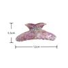 Starfish Hair Claw For Women Rhinestone Acetate Claw Clip Vacation Jewelry Hair Clip Trendy Claw Clips Hair Accessories
